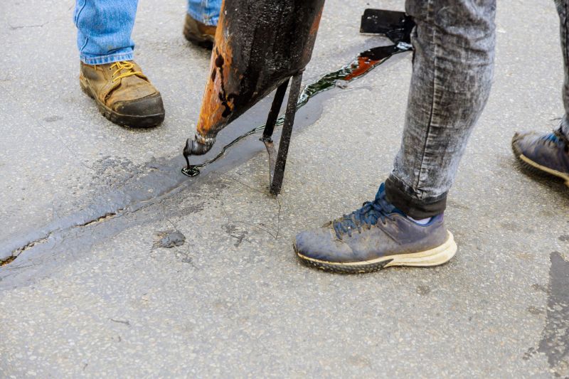 Asphalt Crack Sealing in Greenville, SC