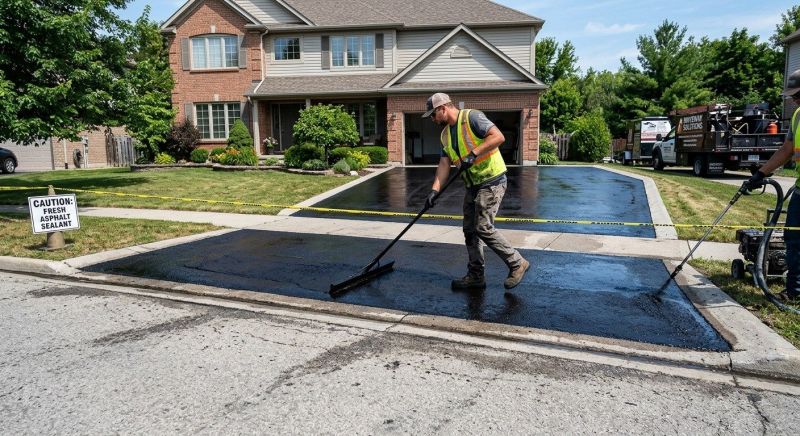 Asphalt Driveway Sealing in Fort Myers, FL