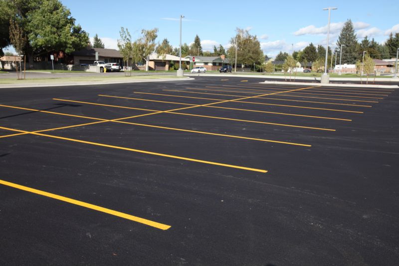Sealing Large Parking Areas