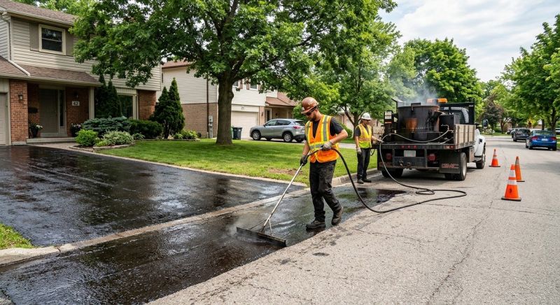 Blacktop Driveway Sealing in Sarasota, FL