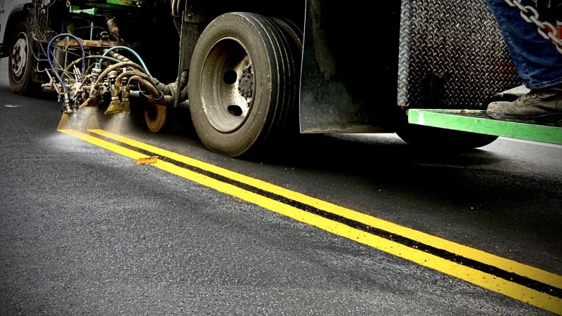 Fire Lane Marking in Roswell, GA