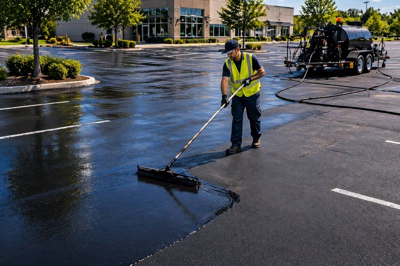 Lot Sealcoating in Grand Rapids, MI