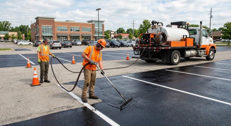 Lot Sealcoating in Denver, CO