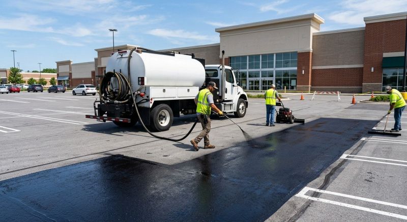 Parking Lot Sealcoating in Sarasota, FL