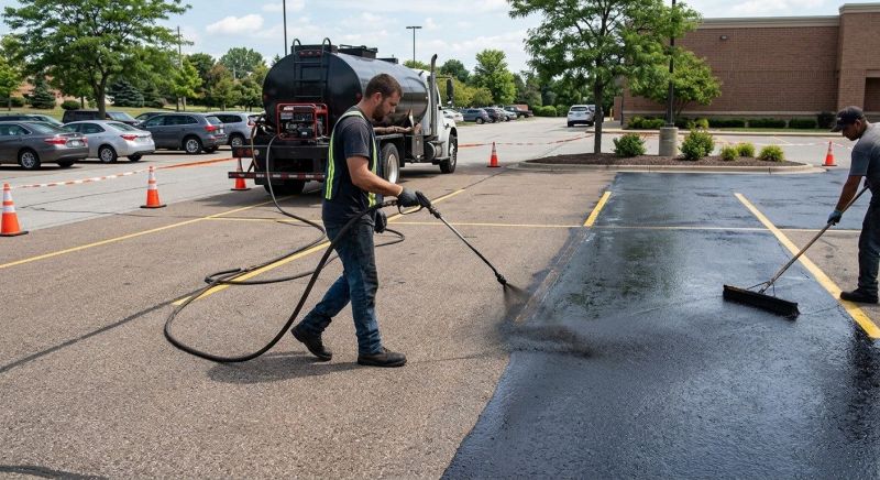 Parking Lot Sealcoating in Tampa, FL
