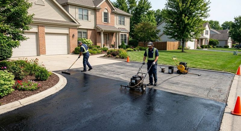 Residential Driveway Sealcoating in Denver, CO