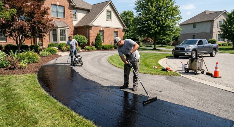 Residential Blacktop Sealing in San Antonio, TX